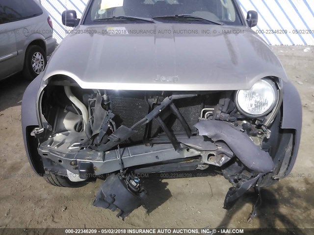 1J4GL48K33W575854 - 2003 JEEP LIBERTY SPORT/FREEDOM BROWN photo 6