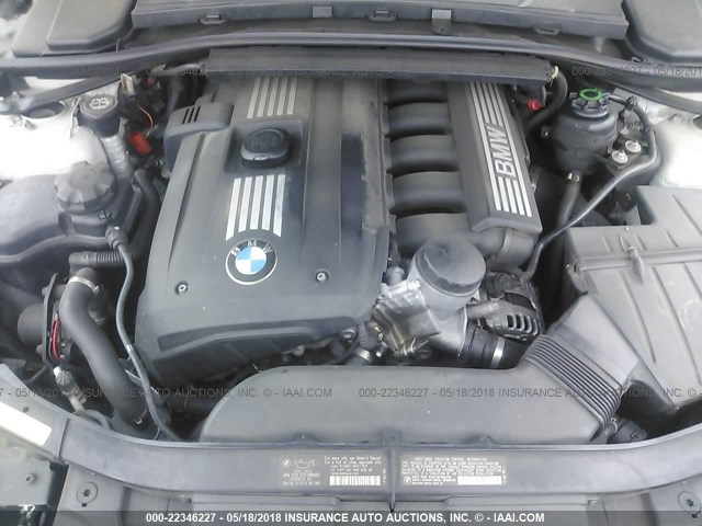 WBAWV13577P117338 - 2007 BMW 328 I SULEV SILVER photo 10