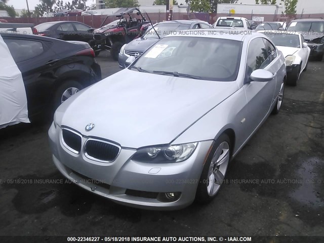 WBAWV13577P117338 - 2007 BMW 328 I SULEV SILVER photo 2