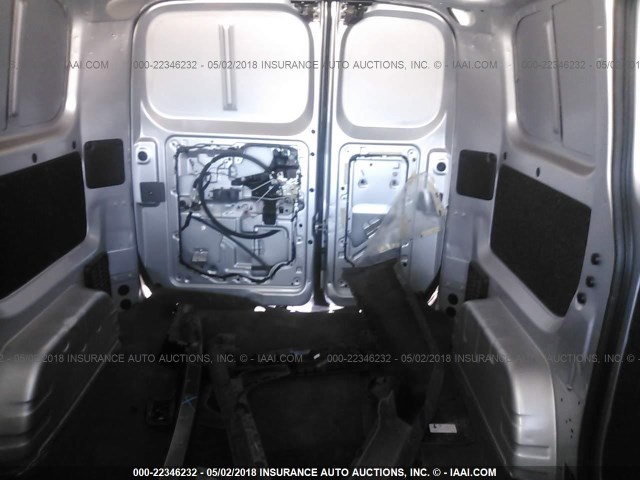 3N6CM0KN4FK736349 - 2015 NISSAN NV200 2.5S/2.5SV SILVER photo 8