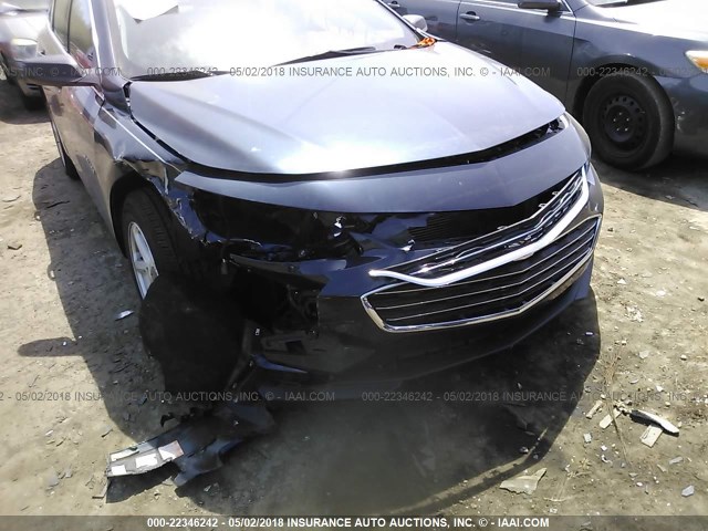 1G1ZB5ST5HF150256 - 2017 CHEVROLET MALIBU LS BLUE photo 6