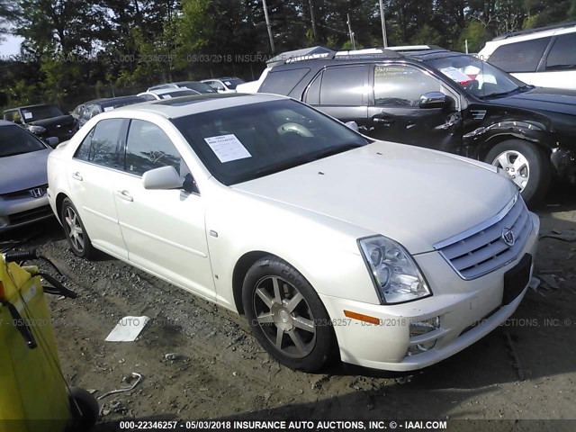 1G6DW677660143374 - 2006 CADILLAC STS WHITE photo 1