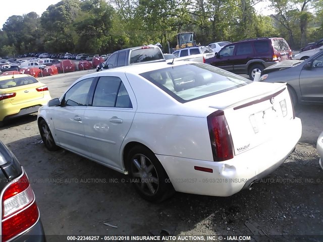 1G6DW677660143374 - 2006 CADILLAC STS WHITE photo 3