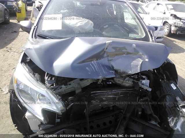 3N1CE2CP2GL406574 - 2016 NISSAN VERSA NOTE S/S PLUS/SV/SL/SR GRAY photo 6