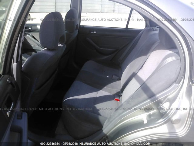 JHMES96654S022200 - 2004 HONDA CIVIC HYBRID GRAY photo 8