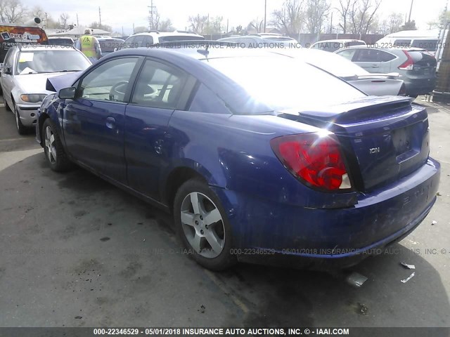 1G8AW15B86Z199736 - 2006 SATURN ION LEVEL 3 BLUE photo 3