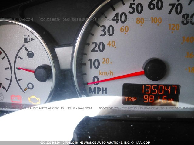 1G8AW15B86Z199736 - 2006 SATURN ION LEVEL 3 BLUE photo 7