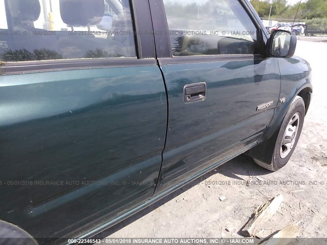 4S6CK58W3Y4416709 - 2000 HONDA PASSPORT EX/LX Կանաչ լուսանկար 6