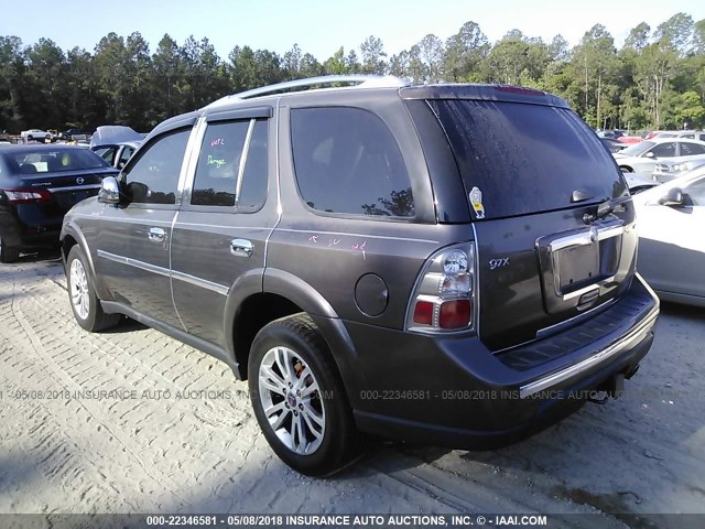 5S3ET13S082802932 - 2008 SAAB 9-7X 4.2I GRAY photo 3