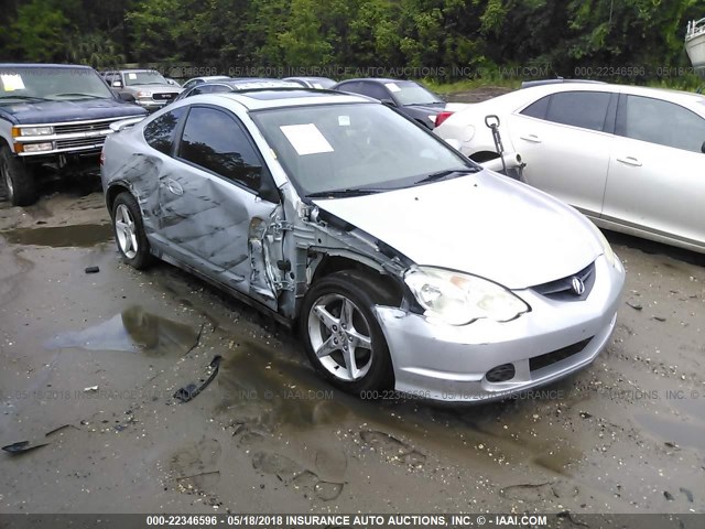 JH4DC54814S011409 - 2004 ACURA RSX SILVER photo 1
