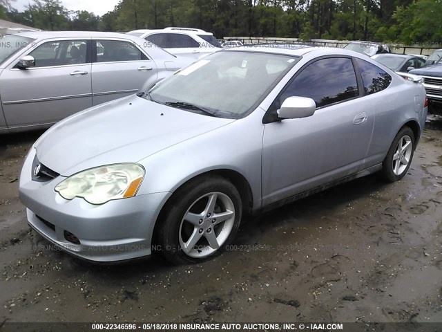JH4DC54814S011409 - 2004 ACURA RSX SILVER photo 2
