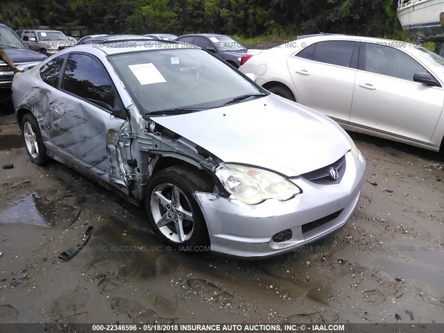 JH4DC54814S011409 - 2004 ACURA RSX SILVER photo 6