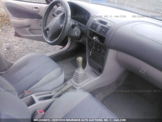 2T1BR12E3YC311520 - 2000 TOYOTA COROLLA VE/CE/LE 红色 照片 5