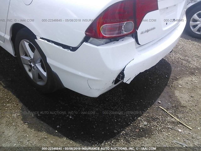 2HGFA16938H506000 - 2008 HONDA CIVIC EXL 白色 照片 6