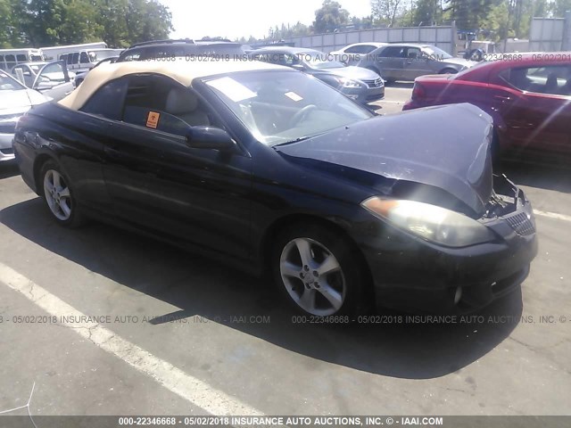4T1FA38P16U065947 - 2006 TOYOTA CAMRY SOLARA SE/SLE შავი ფოტო 1
