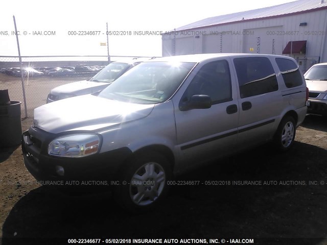 1GNDV23167D102920 - 2007 CHEVROLET UPLANDER LS ვერცხლისფერი ფოტო 2