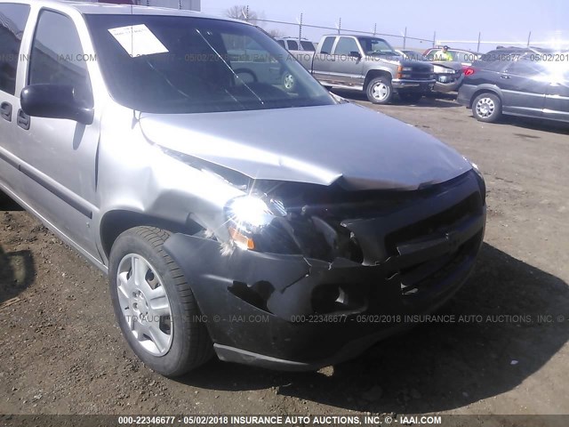 1GNDV23167D102920 - 2007 CHEVROLET UPLANDER LS ვერცხლისფერი ფოტო 6