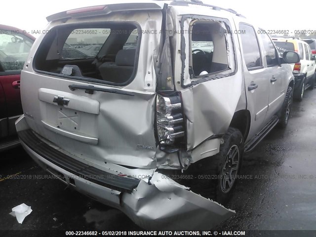 1GNFK13077J326234 - 2007 CHEVROLET TAHOE K1500 TAN photo 6