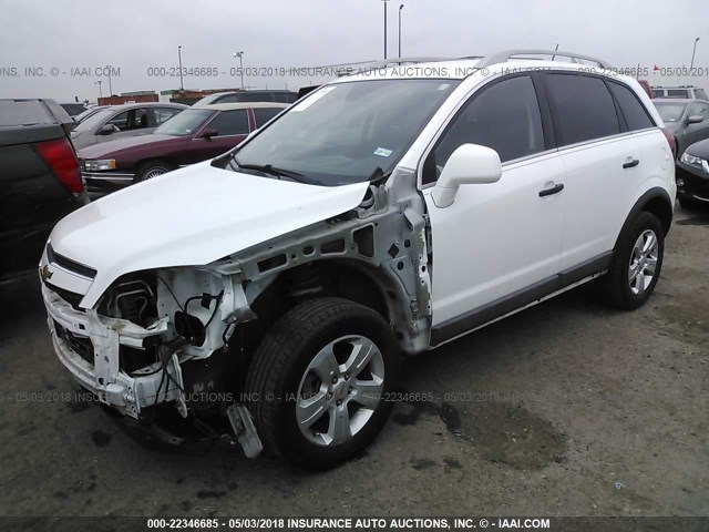 3GNAL2EK0ES652304 - 2014 CHEVROLET CAPTIVA LS 白色 照片 2