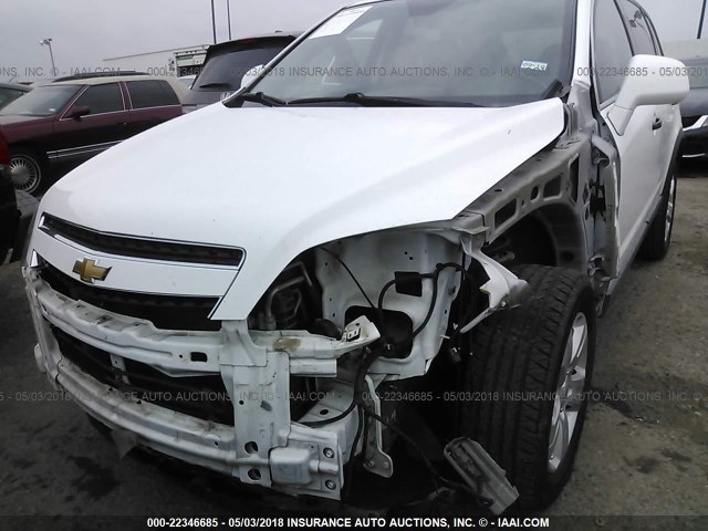 3GNAL2EK0ES652304 - 2014 CHEVROLET CAPTIVA LS 白色 照片 6