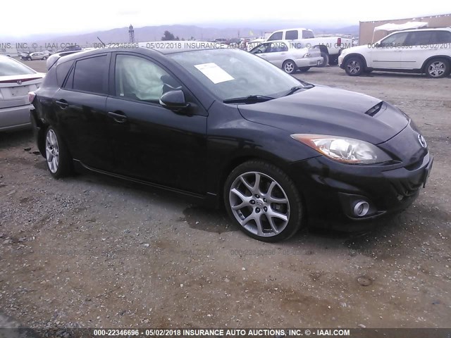 JM1BL1H44A1233761 - 2010 MAZDA SPEED 3 BLACK photo 1