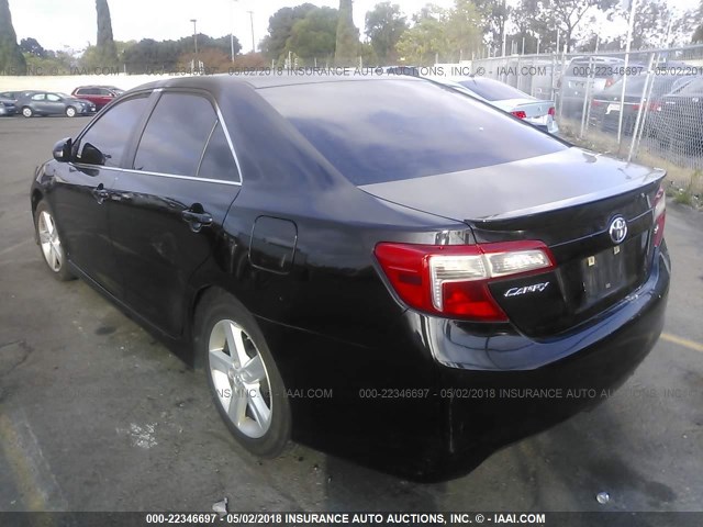 4T1BF1FK8DU297261 - 2013 TOYOTA CAMRY L/SE/LE/XLE 黑色 照片 3