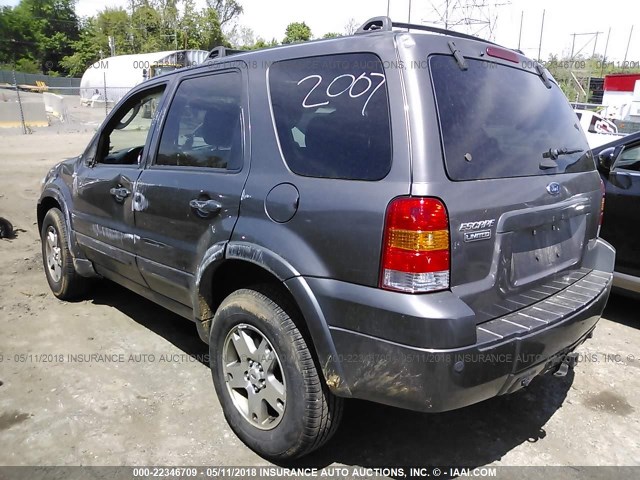 1FMCU94185KA64075 - 2005 FORD ESCAPE LIMITED GRAY photo 3