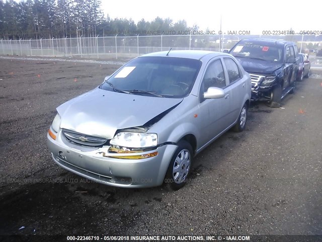 KL1TJ52674B193872 - 2004 CHEVROLET AVEO LS 银色 照片 2