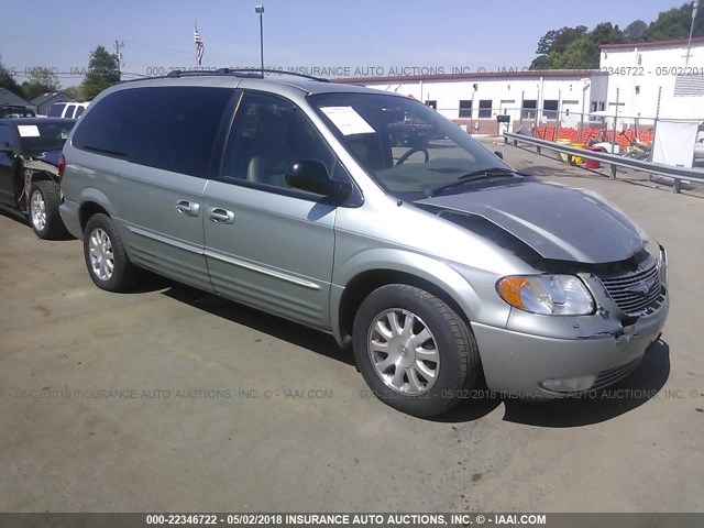 2C4GP54L33R312562 - 2003 CHRYSLER TOWN & COUNTRY LXI GRAY photo 1