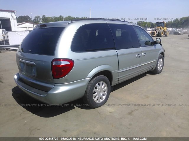 2C4GP54L33R312562 - 2003 CHRYSLER TOWN & COUNTRY LXI GRAY photo 4