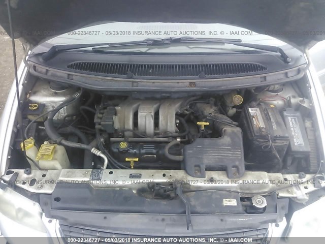 1C4GT64LXYB544549 - 2000 CHRYSLER TOWN & COUNTRY LIMITED SILVER photo 10