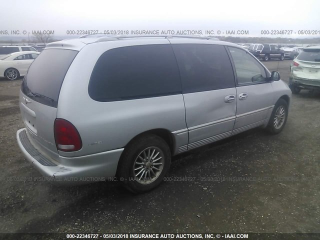 1C4GT64LXYB544549 - 2000 CHRYSLER TOWN & COUNTRY LIMITED SILVER photo 4