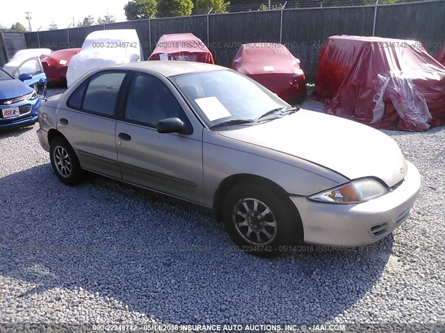 1G1JC524017312202 - 2001 CHEVROLET CAVALIER CNG GOLD photo 1