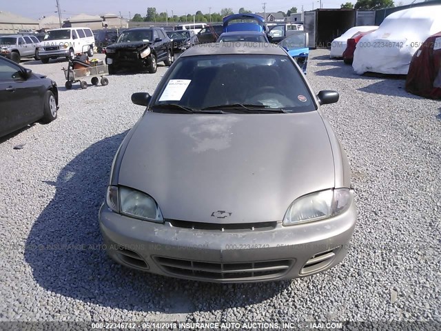 1G1JC524017312202 - 2001 CHEVROLET CAVALIER CNG GOLD photo 6