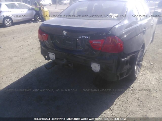WBAPH5G54BNM81783 - 2011 BMW 328 I SULEV BLACK photo 6