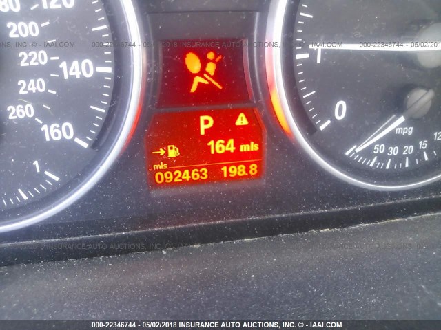 WBAPH5G54BNM81783 - 2011 BMW 328 I SULEV BLACK photo 7