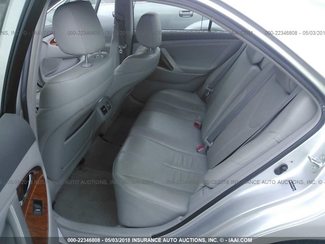 JTNBF3EK1A3001916 - 2010 TOYOTA CAMRY SE/LE/XLE 银色 照片 8