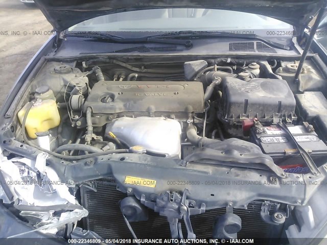 JTDBE32K130162914 - 2003 TOYOTA CAMRY LE/XLE GREEN photo 10