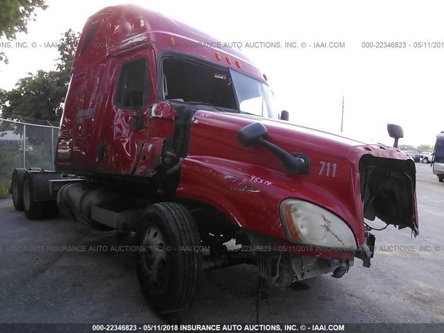1FUJGLDR79LAJ0073 - 2009 FREIGHTLINER CASCADIA 125  RED photo 1