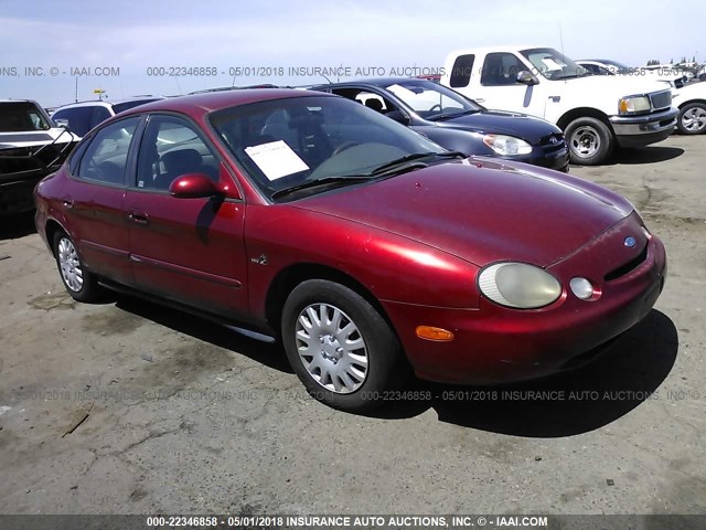 1FALP5211TG223886 - 1996 FORD TAURUS GL RED photo 1