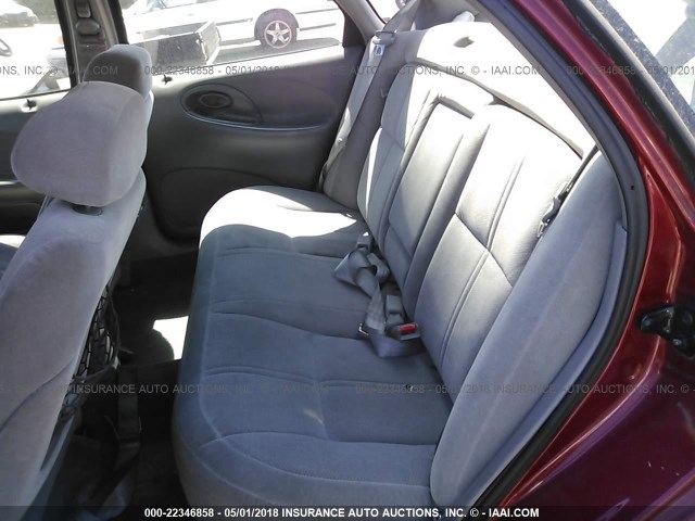 1FALP5211TG223886 - 1996 FORD TAURUS GL RED photo 8