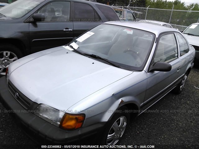 JT2EL56D4S0054577 - 1995 TOYOTA TERCEL DX SILVER photo 2