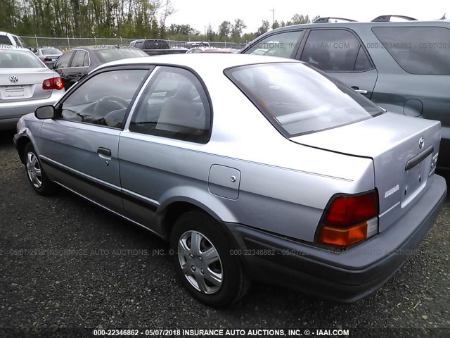 JT2EL56D4S0054577 - 1995 TOYOTA TERCEL DX SILVER photo 3