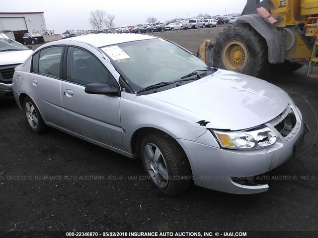 1G8AL55B86Z126978 - 2006 SATURN ION LEVEL 3 SILVER photo 1
