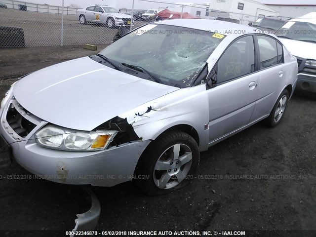 1G8AL55B86Z126978 - 2006 SATURN ION LEVEL 3 SILVER photo 2