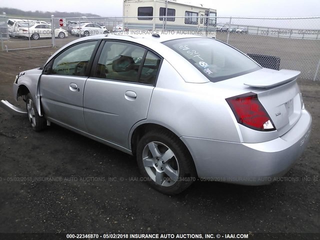 1G8AL55B86Z126978 - 2006 SATURN ION LEVEL 3 SILVER photo 3