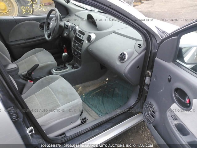 1G8AL55B86Z126978 - 2006 SATURN ION LEVEL 3 SILVER photo 5