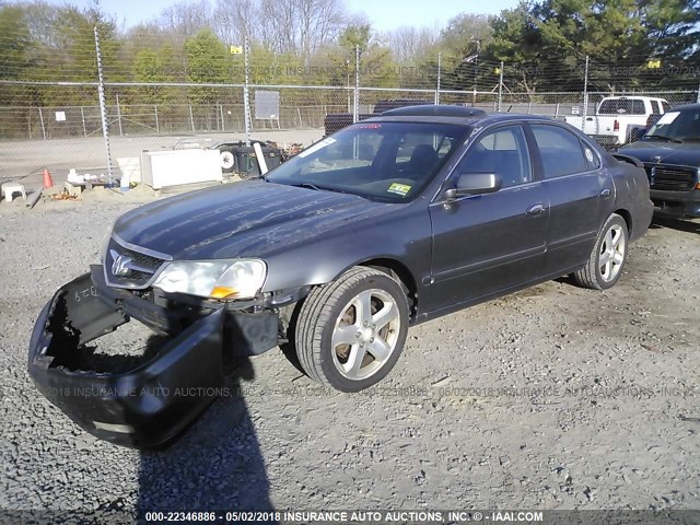 19UUA56903A024154 - 2003 ACURA 3.2TL TYPE-S GRAY photo 2