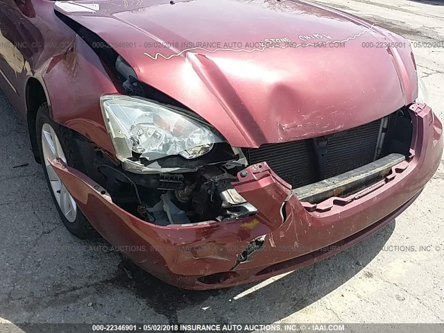 1N4AL11E52C125031 - 2002 NISSAN ALTIMA S/SL MAROON photo 6