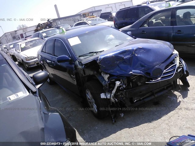 4T1BF3EK7BU588599 - 2011 TOYOTA CAMRY SE/LE/XLE BLUE photo 1